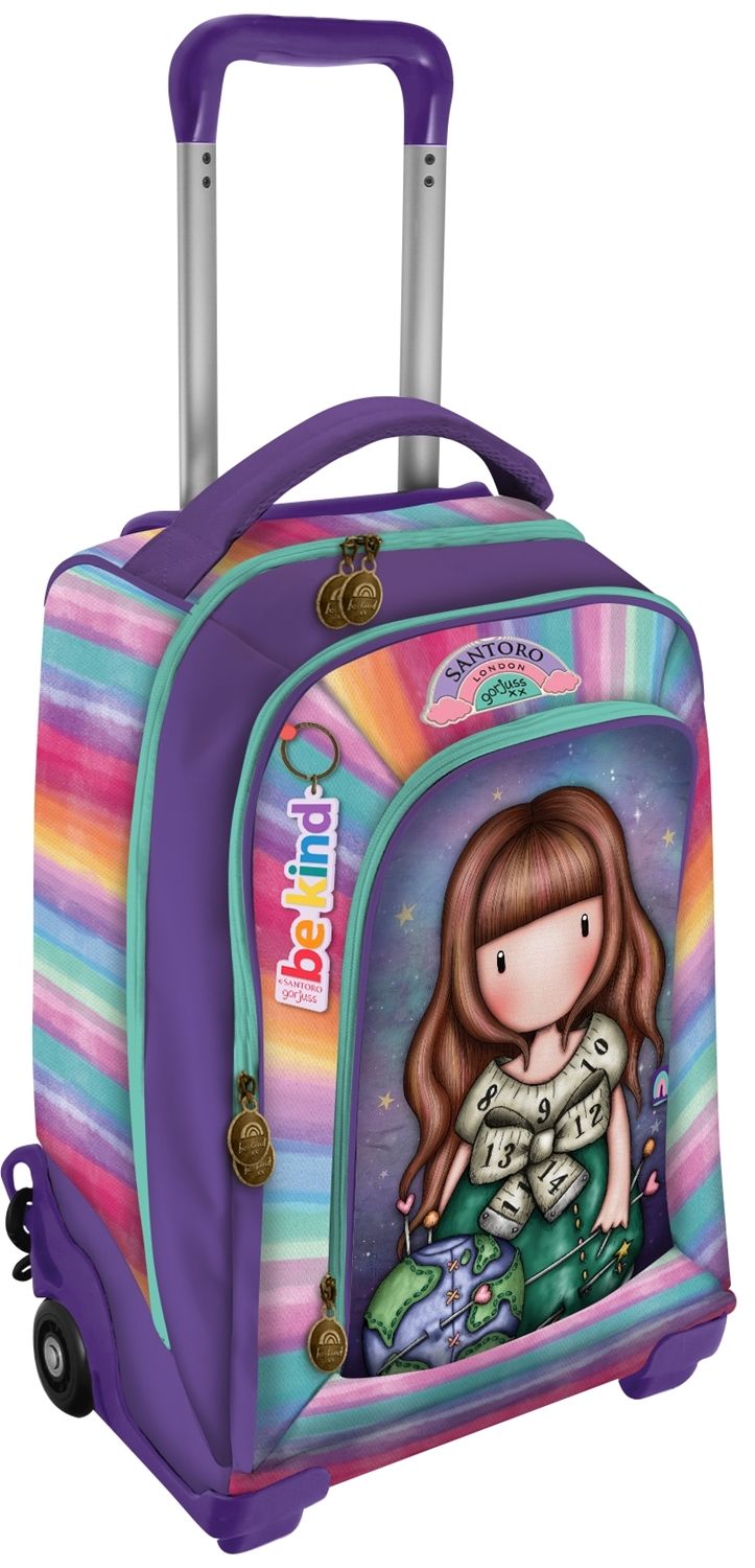 Školski ruksak na kotače Santoro Gorjuss Be Kind To Our Ozone.hr